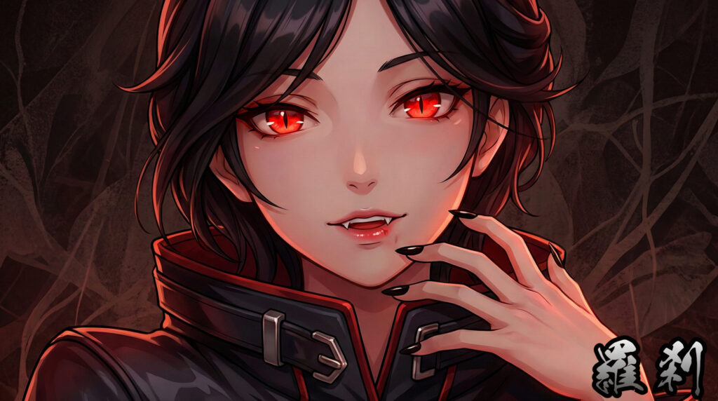 A modern reinterpretation inspired by Rasetsu, depicting a powerful demonic figure enforcing judgment, representing systemic violence, doctrinal punishment, and terror as moral enforcement.